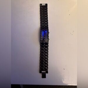 Vintage 1990’s Lava Iron Samurai LED Binary Japanese Inspired watch